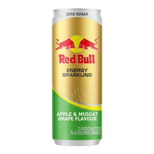 shopnathans.com Red Bull Zero Sugar energy drink in a 250ml can with apple and Muscat grape flavor