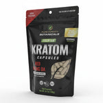 shopnathans.com Pure Infinity Botanicals Red Maeng Da Kratom capsules in a 250 count black resealable pouch