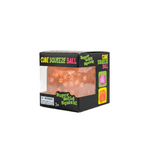 shopnathans.com squishy snowflake cube sensory toy in packaging with neon snowflake decorations in the background